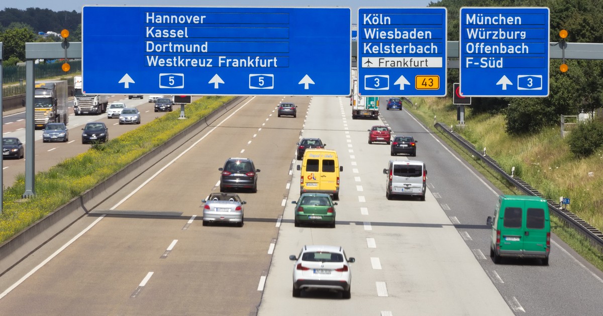 Niemiecka autostrada - zdjęcie ilustracyjne