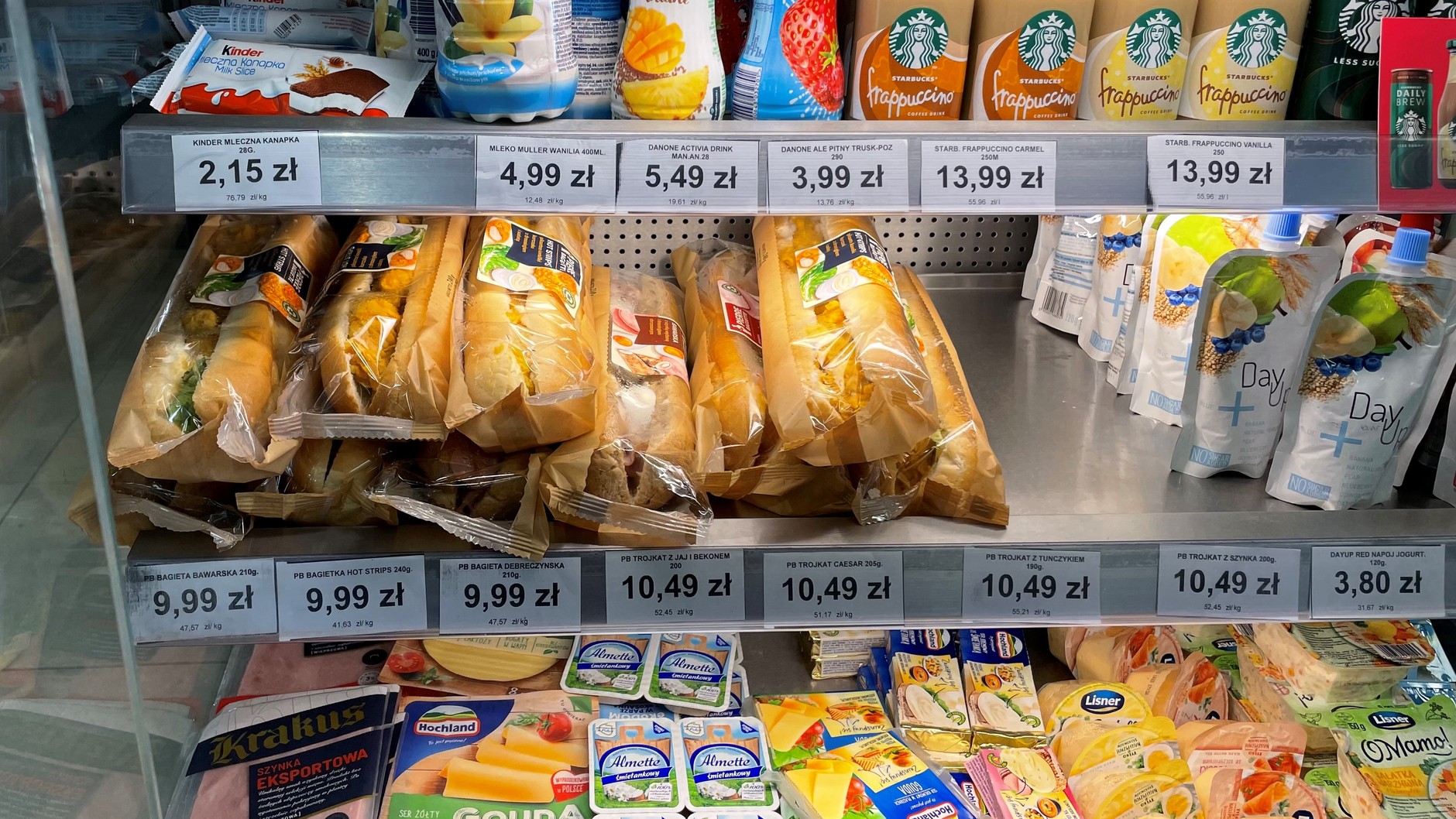 Kanapki na stacji Amic Energy