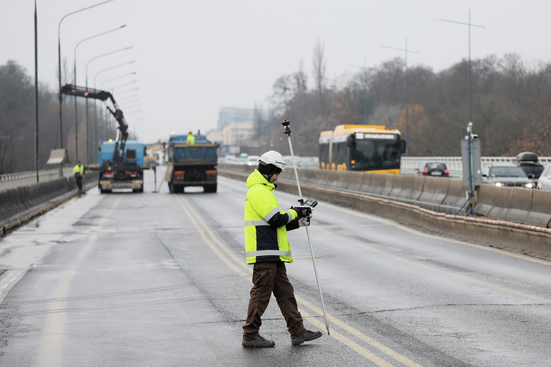 Nowy wiadukt Trasy Łazienkowskiej
