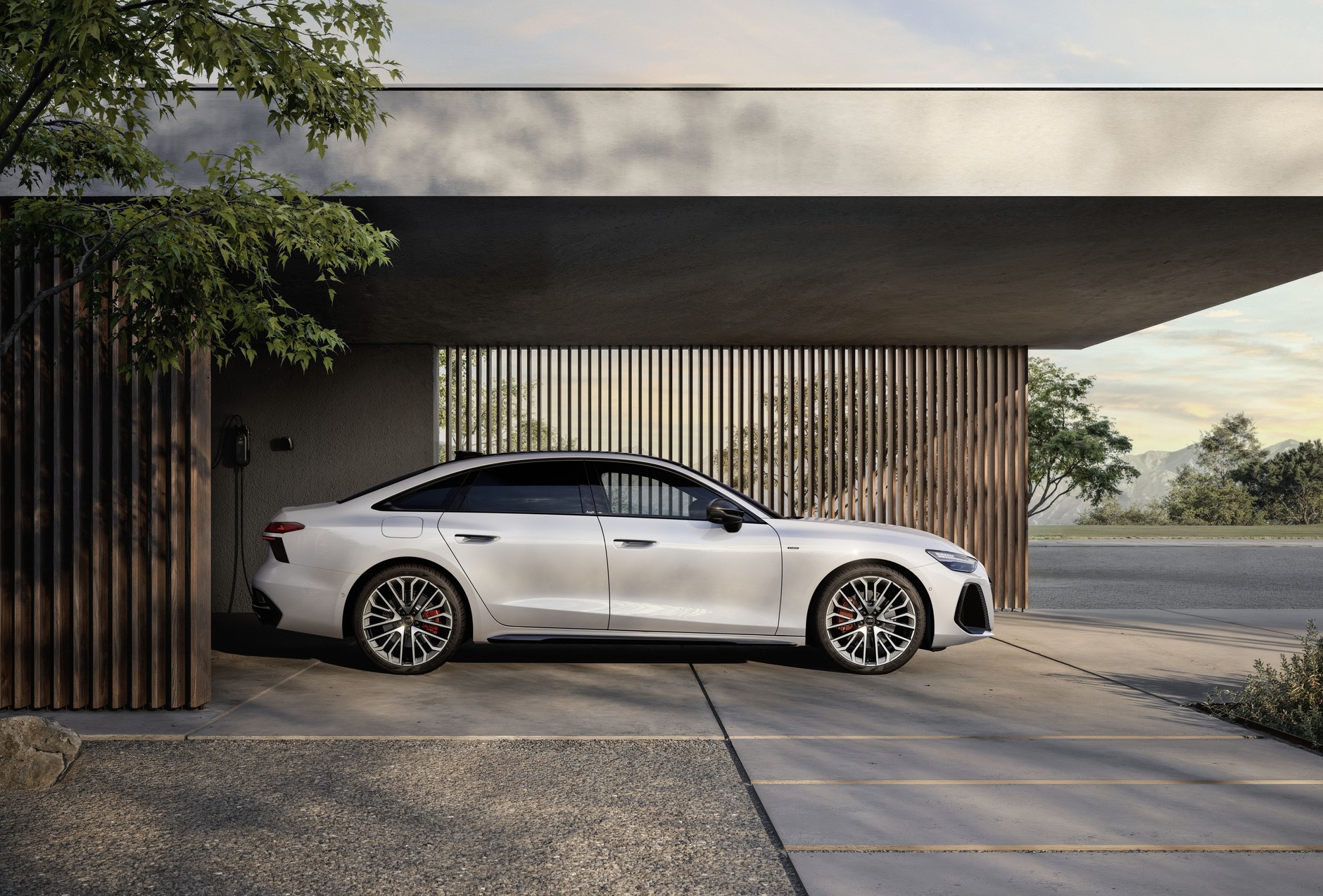 Audi A6 z napędem hybrydowym plug-in