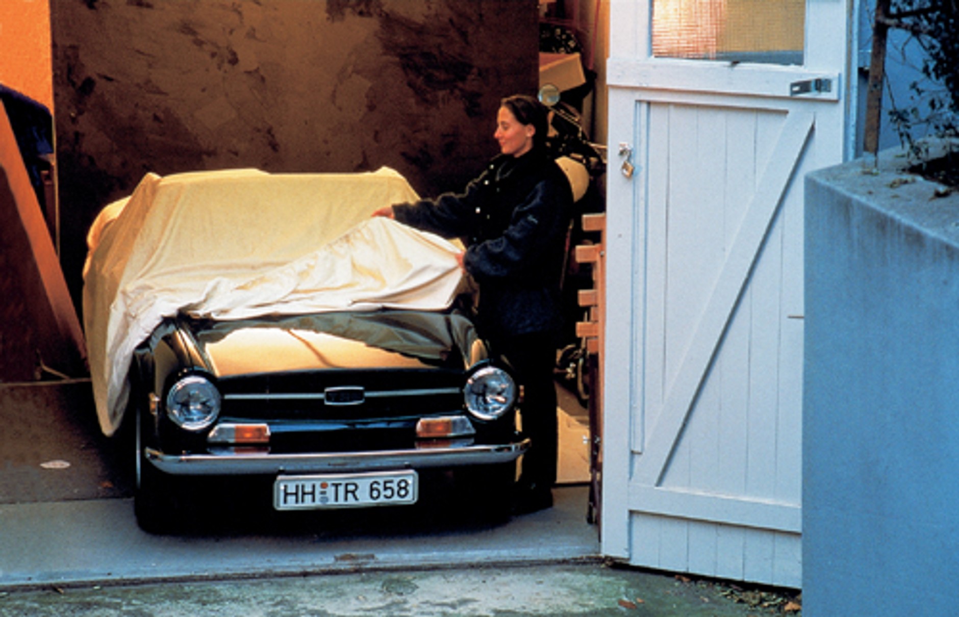 Triumph TR6 - Auto na brytyjską mżawkę