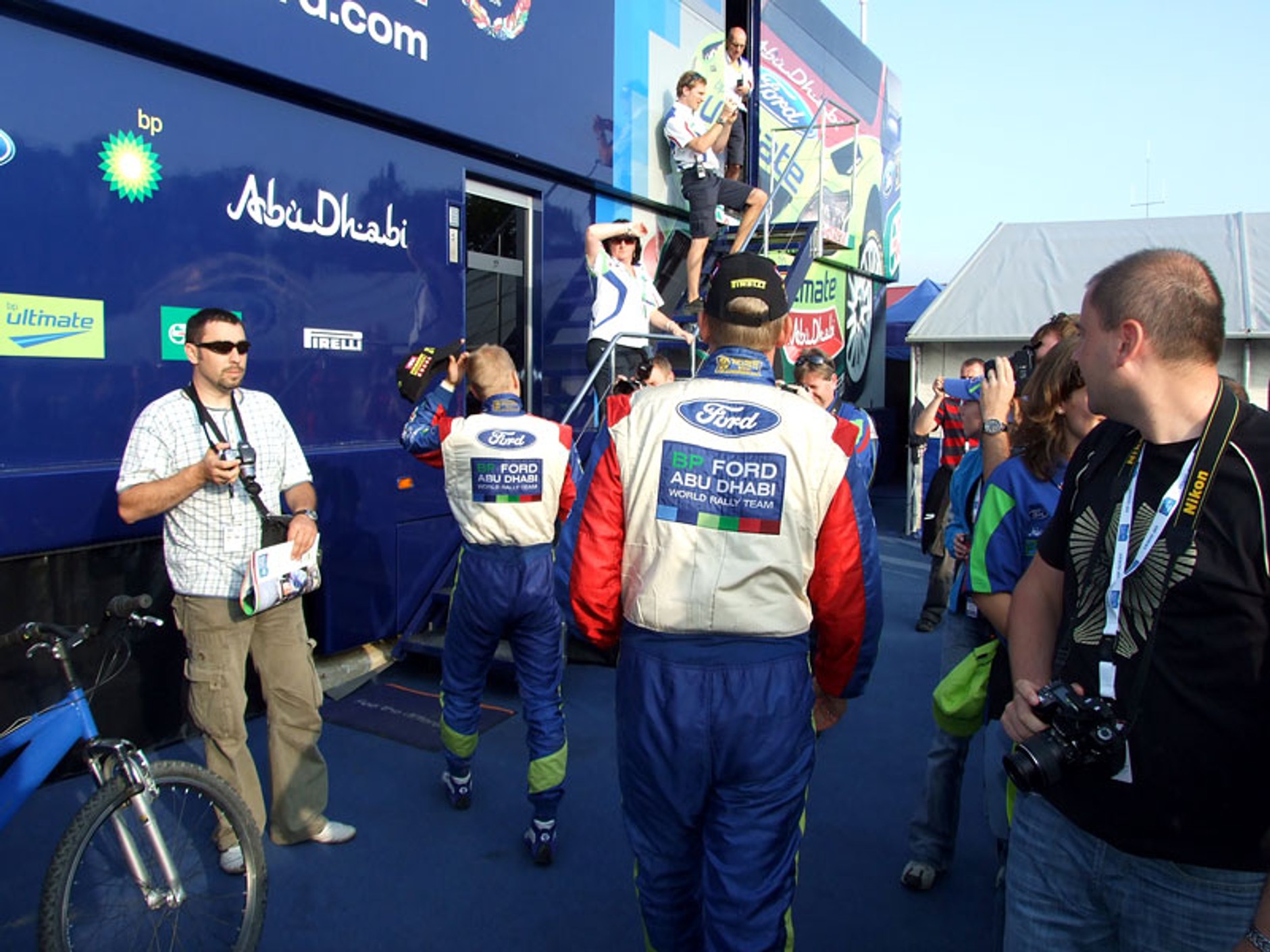 Rajd Polski 2009: tak wyglądały kulisy... (fotogaleria Marcin Karaczun)