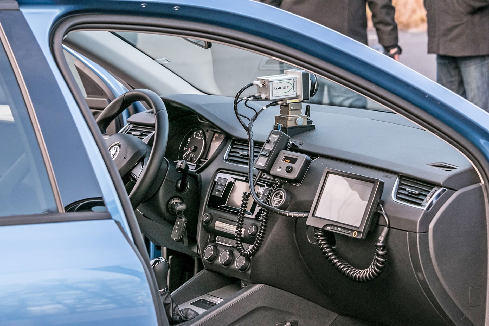 Skoda Octavia czeskiej policji