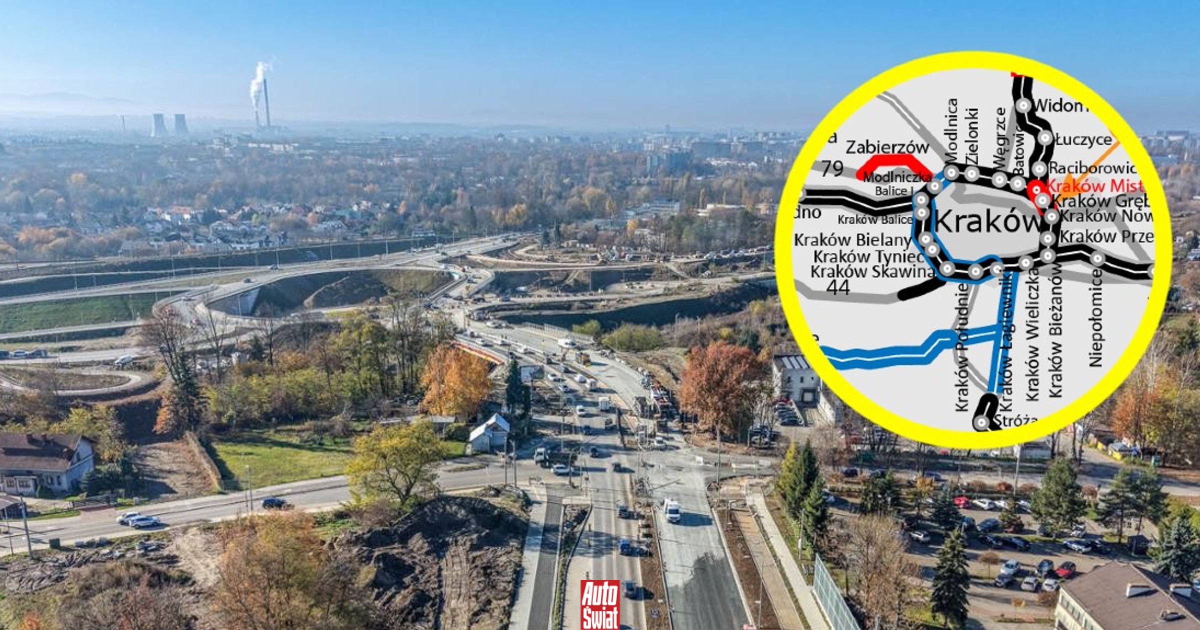 Nowy odcinek S7 otwarty dla kierowców. Kraków coraz bliżej pełnej obwodnicy