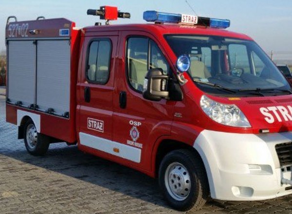 Skradziono wóz strażacki. Został odnaleziony, ale bez wyposażenia