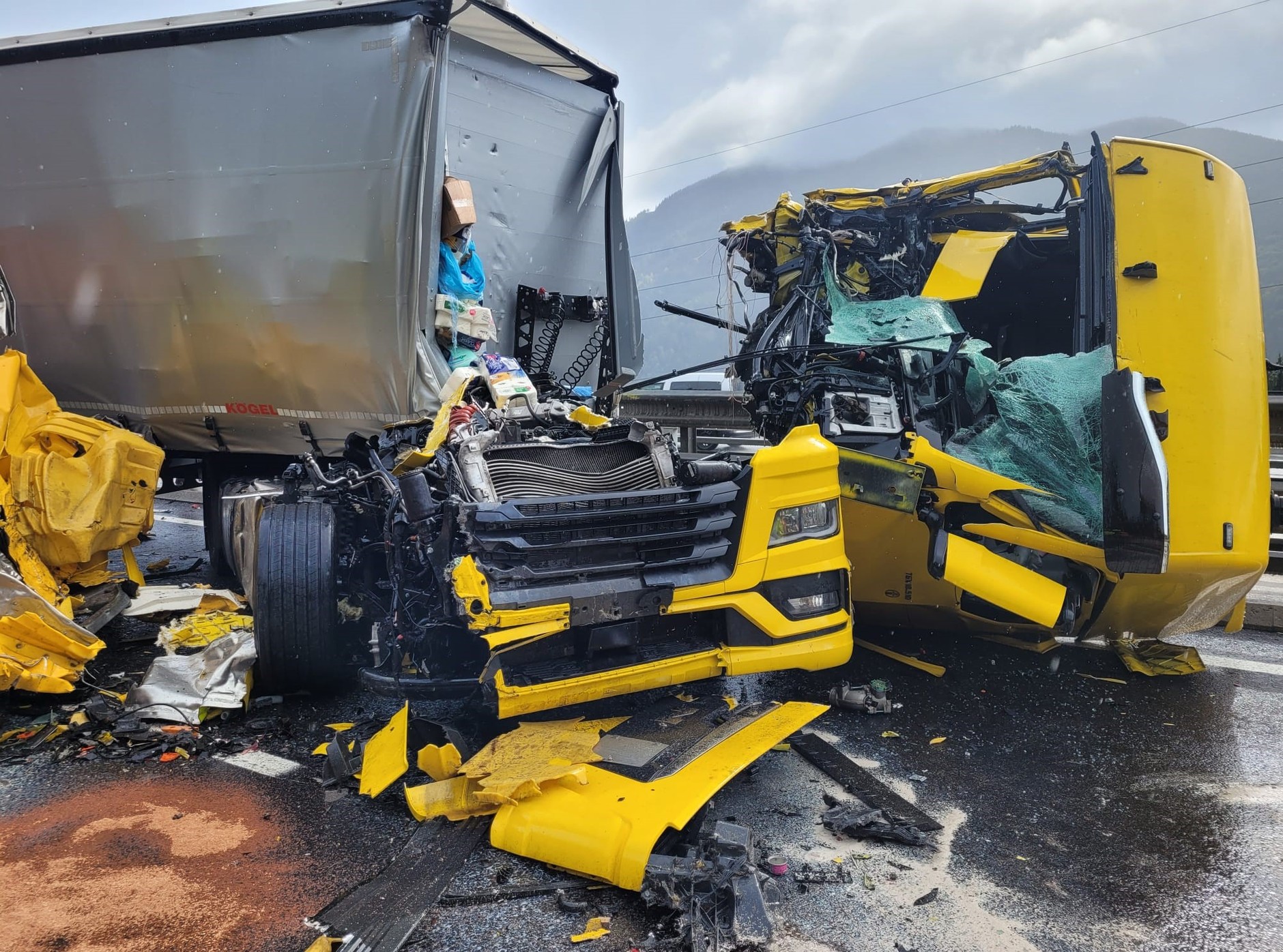 Poważny wypadek na autostradzie w Austrii