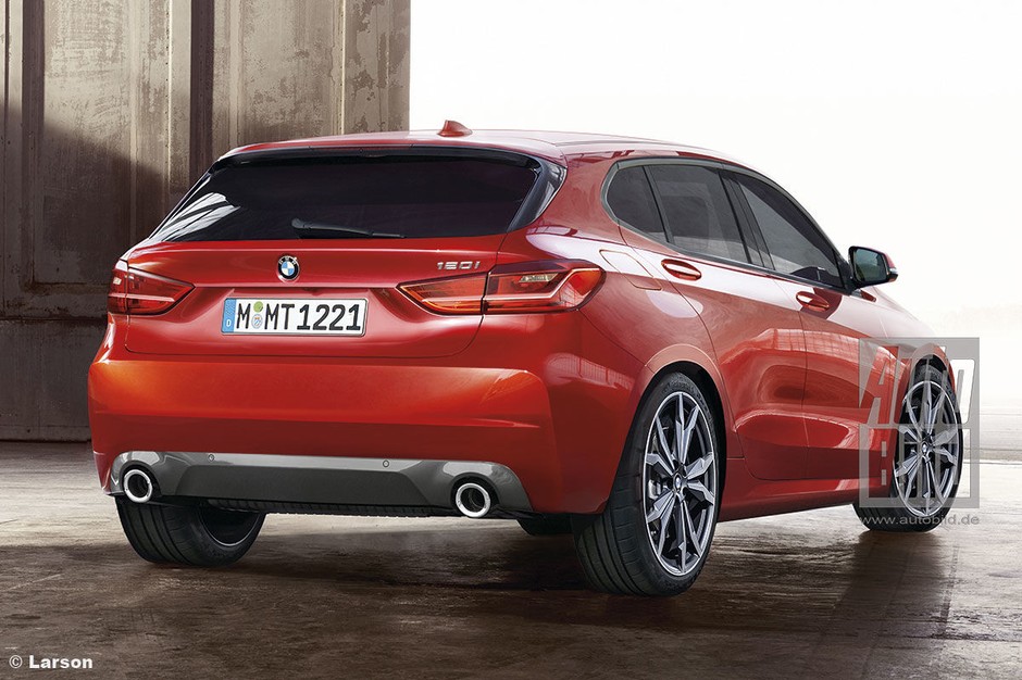 Nowe BMW serii 1 - wizualizacja