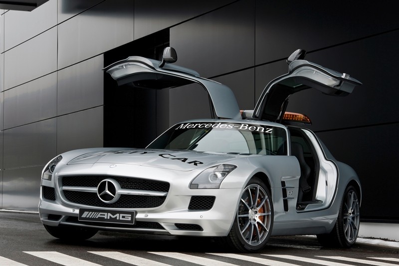 Mercedes SLS AMG to najszybszy safety car świata, ale znalazłem jeszcze kilka ciekawszych