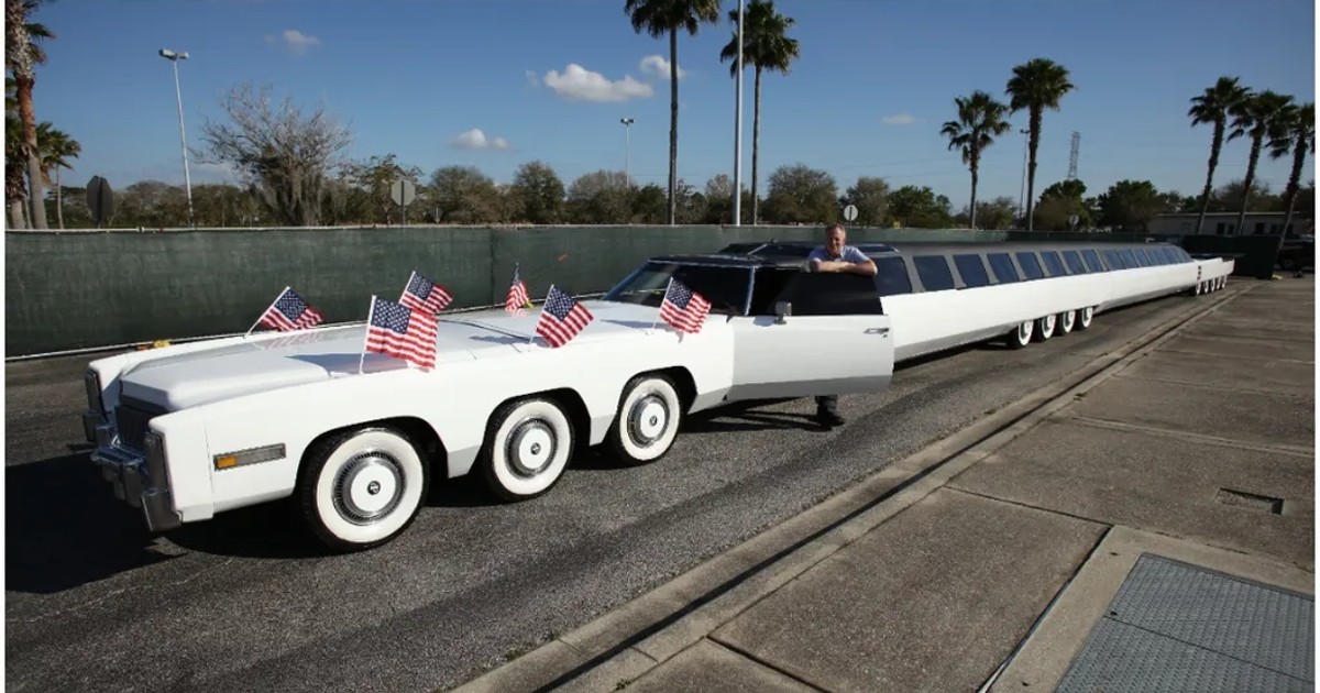 Cadillac Eldorado - najdłuższy samochód świata