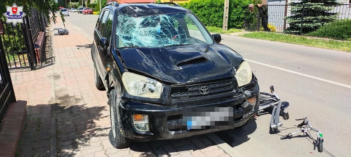 Kompletnie pijana 59-latka potrąciła matkę z dzieckiem