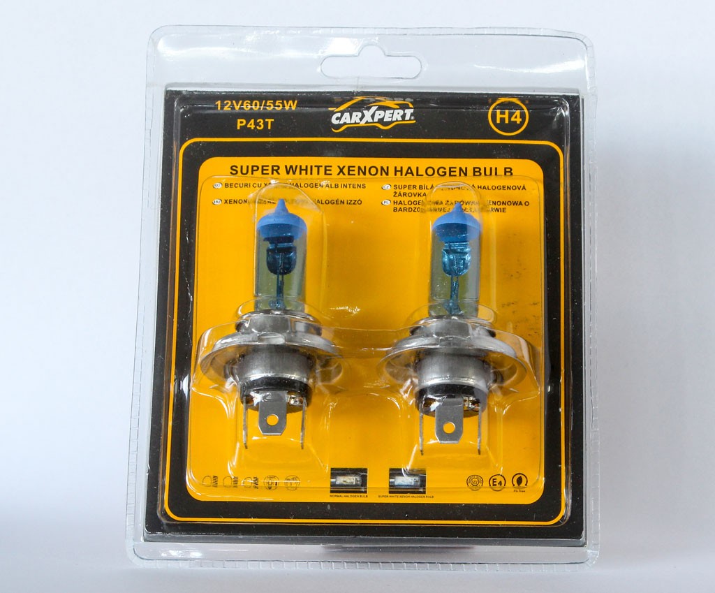 CarXpert SuperWhite Xenon-Halogen Bulb cena 7,38 zł/komplet