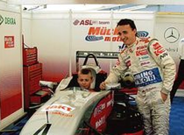 Karol Basz jak Robert Kubica