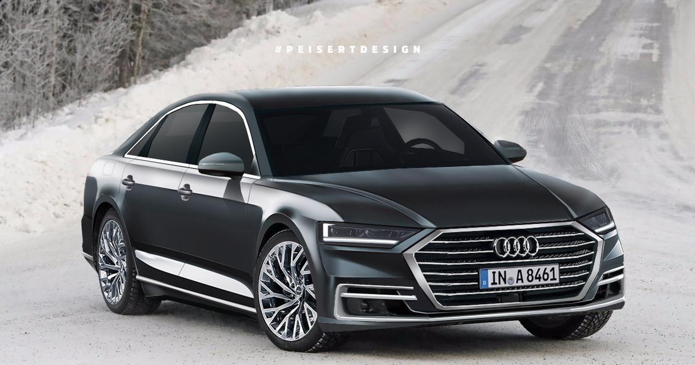 Czy tak będzie wyglądać nowe Audi A8?