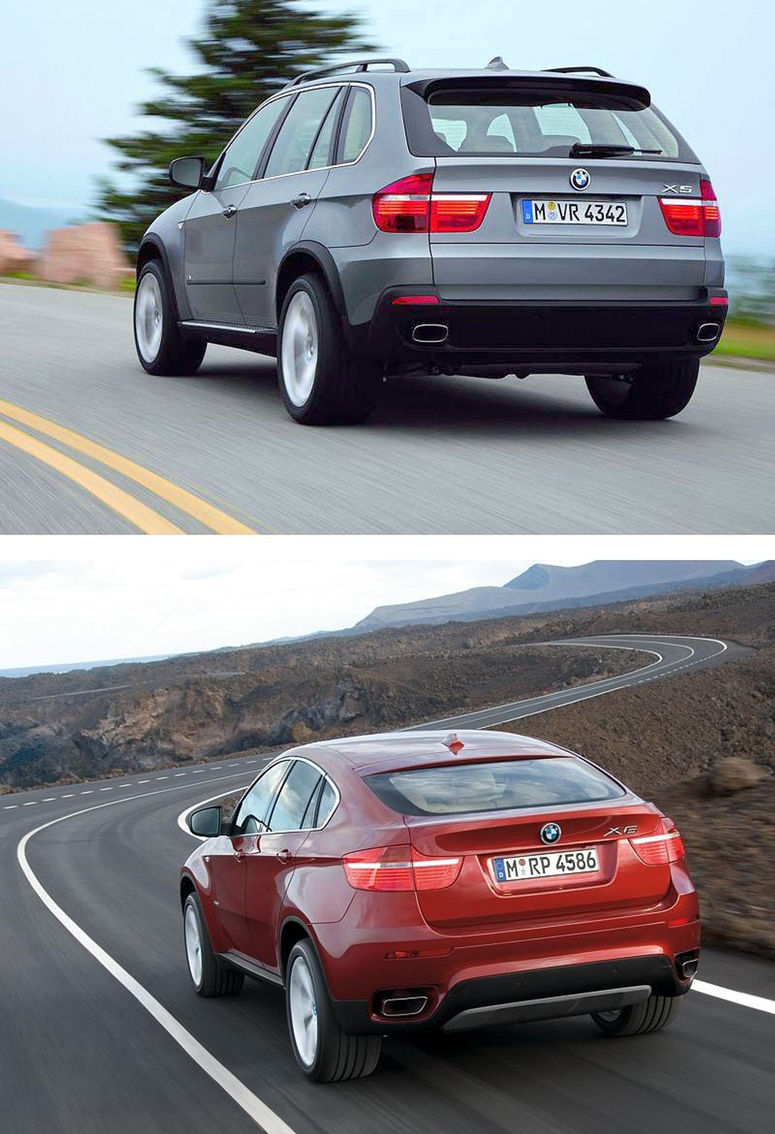 BMW X5 kontra BMW X6: pierwsze statyczne porównanie