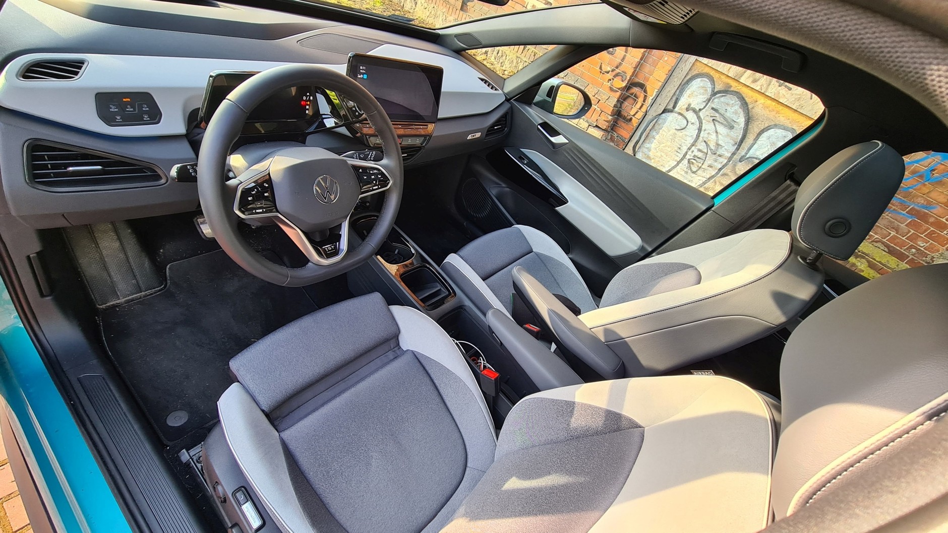 Volkswagen ID3 przestronna kabina