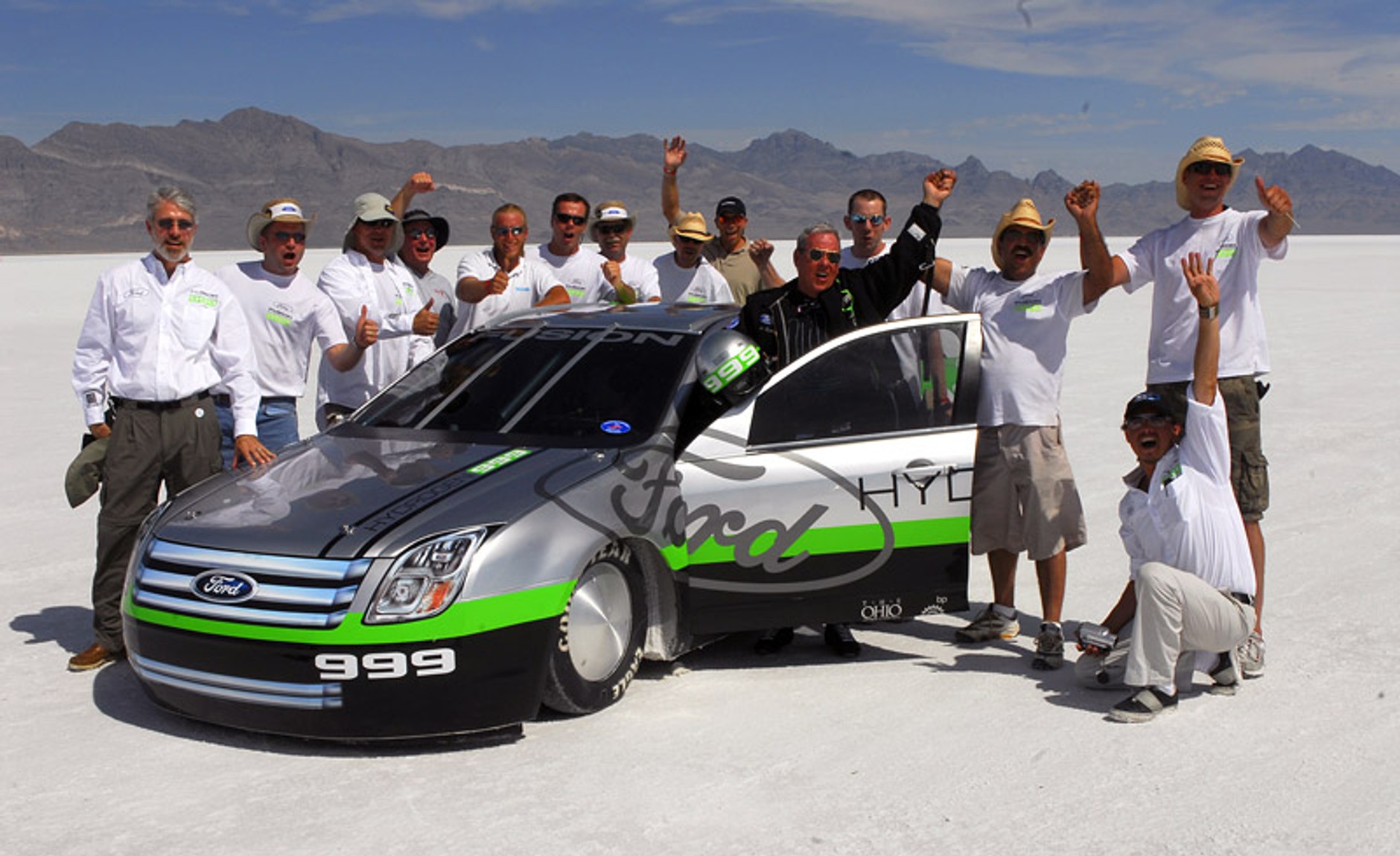 Ford ustanowił rekord prędkości z samochodem z ogniwami paliwowymi