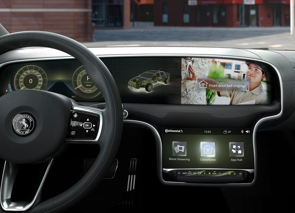 Seval Oz, dyrektor generalny Continental ITS obiecuje, że „już wkrótce aplikacje w samochodzie będą się łączyć z domem równie dobrze jak z innymi urządzeniami osobistymi takimi jak smartfony, tablety, laptopy czy galanterią”.