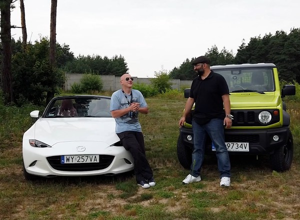 Mazda MX-5 kontra Suzuki Jimny - różne sposoby na radość z jazdy