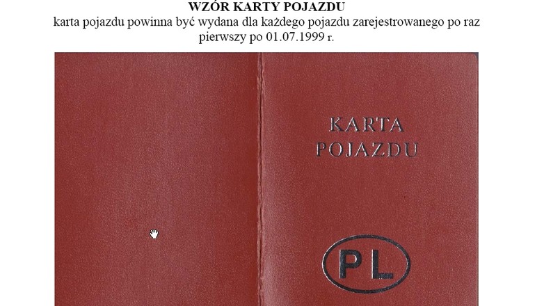 Karta pojazdu