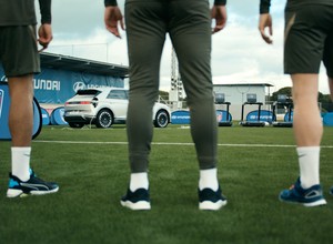 Nowy Ioniq 5 napędza trening Atletico Madryt