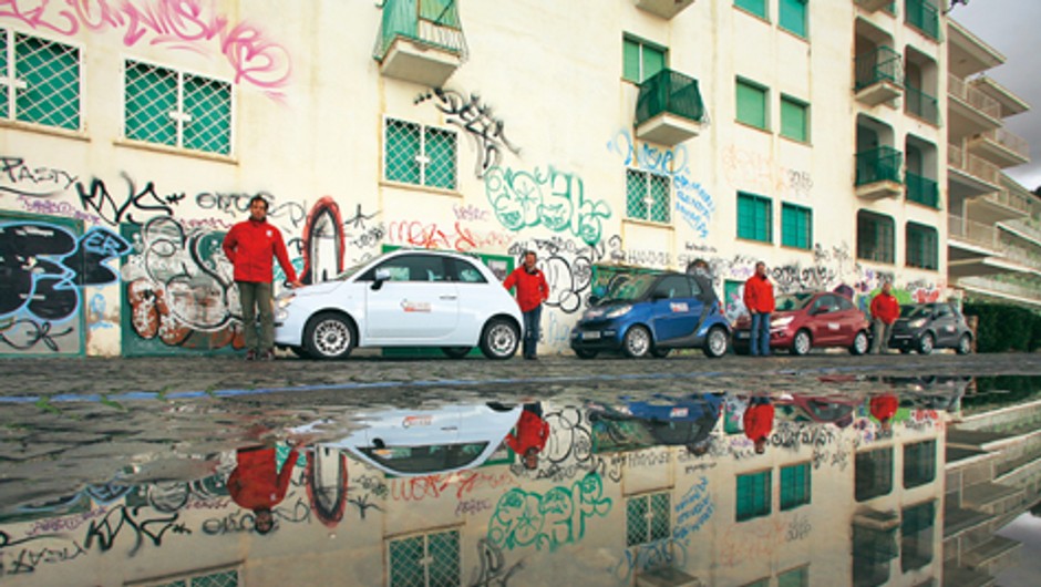 Toyota IQ kontra Ford KA, Smart i Fiat 500 - Kto robi najbardziej ciekawe mini?