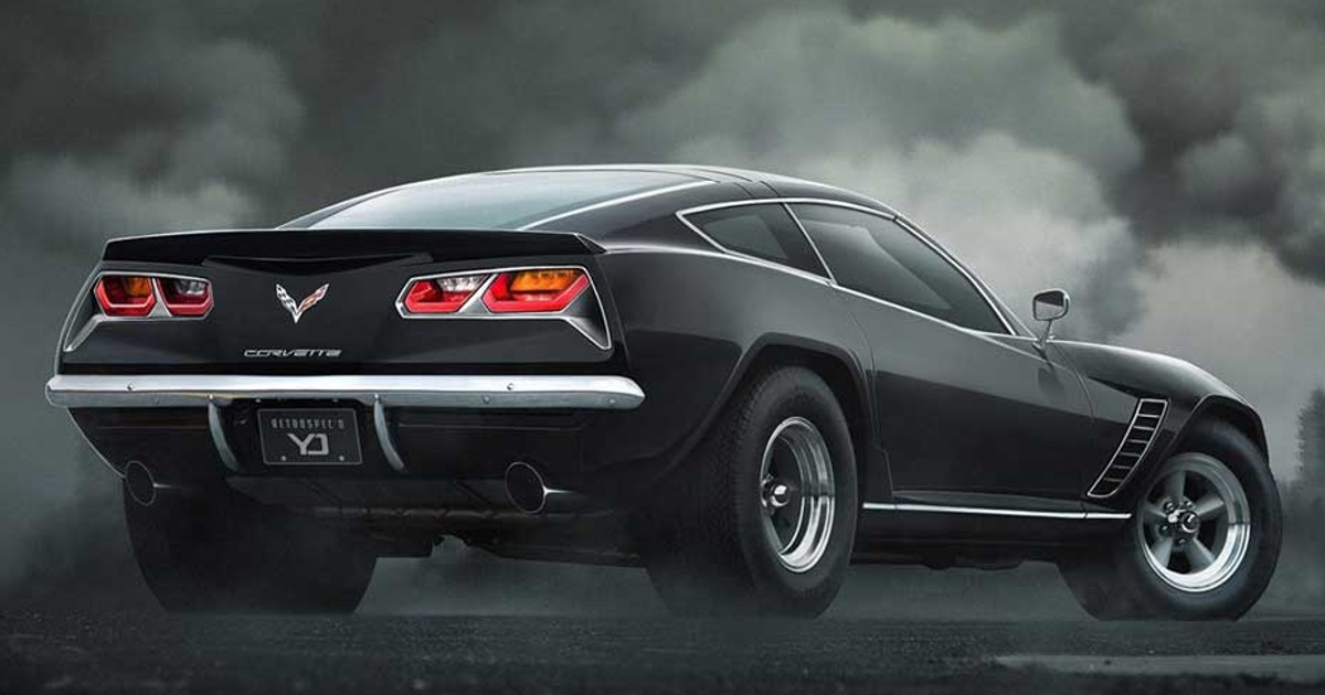 Jakby wyglądała Corvette C7 w stylu retro?