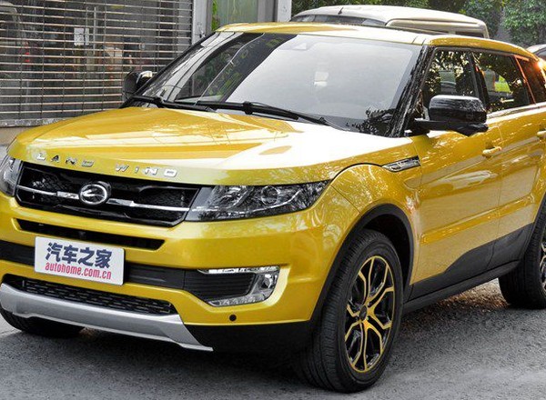 Chińska kopia Range Rovera Evoque