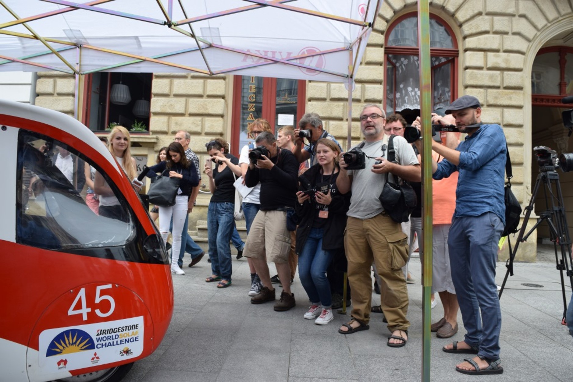 Polski pojazd solarny Eagle One