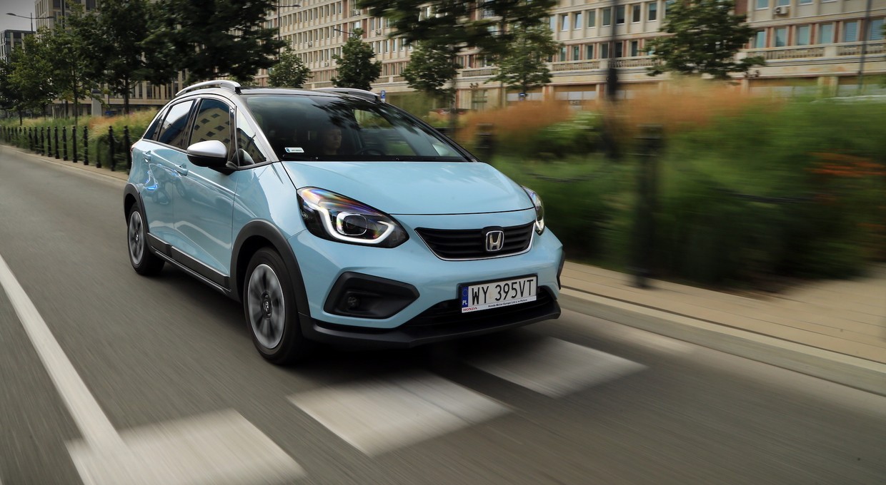 Honda Jazz Crosstar - przemiłe hybrydowe cross-coś