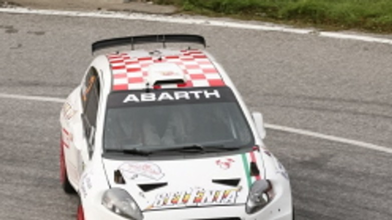 Rajd Barbórka 2009: Luca Rossetti na podium