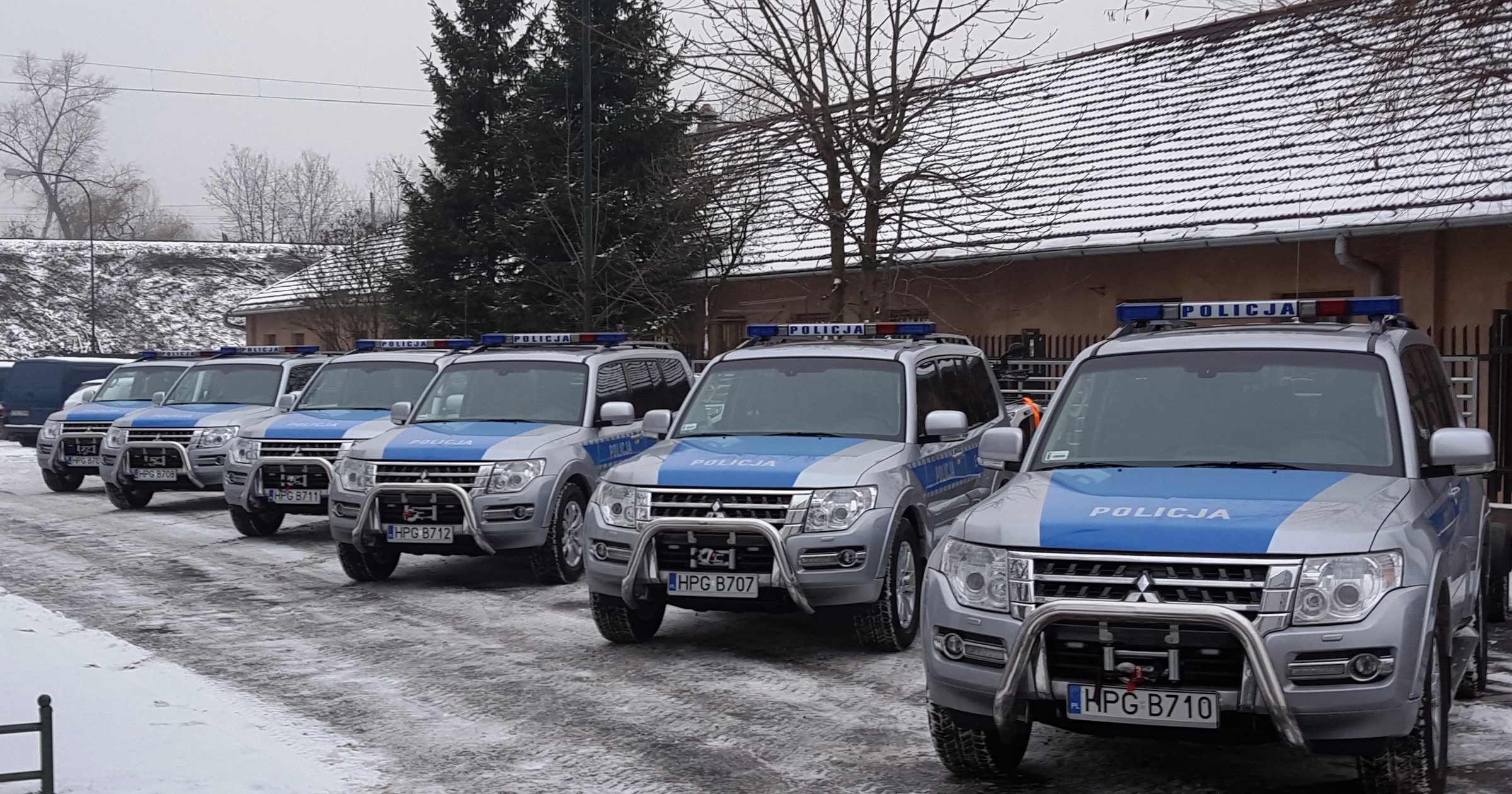 Mitsubishi Pajero dla małopolskiej policji