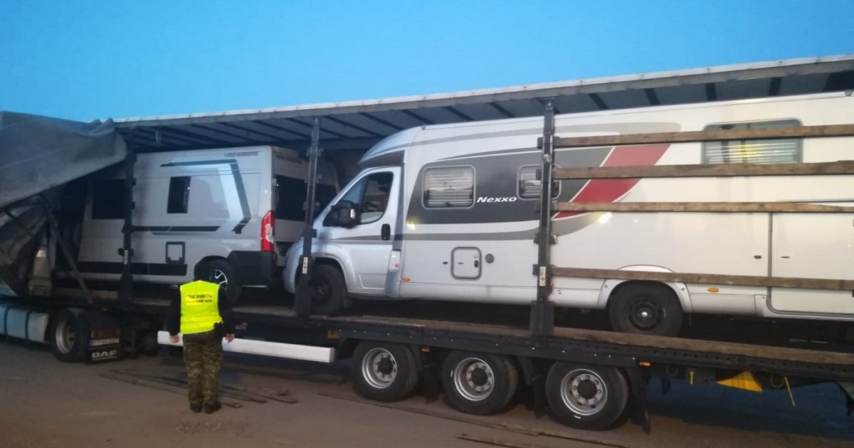 Skradzione w Niemczech kampery zmierzały na Litwę