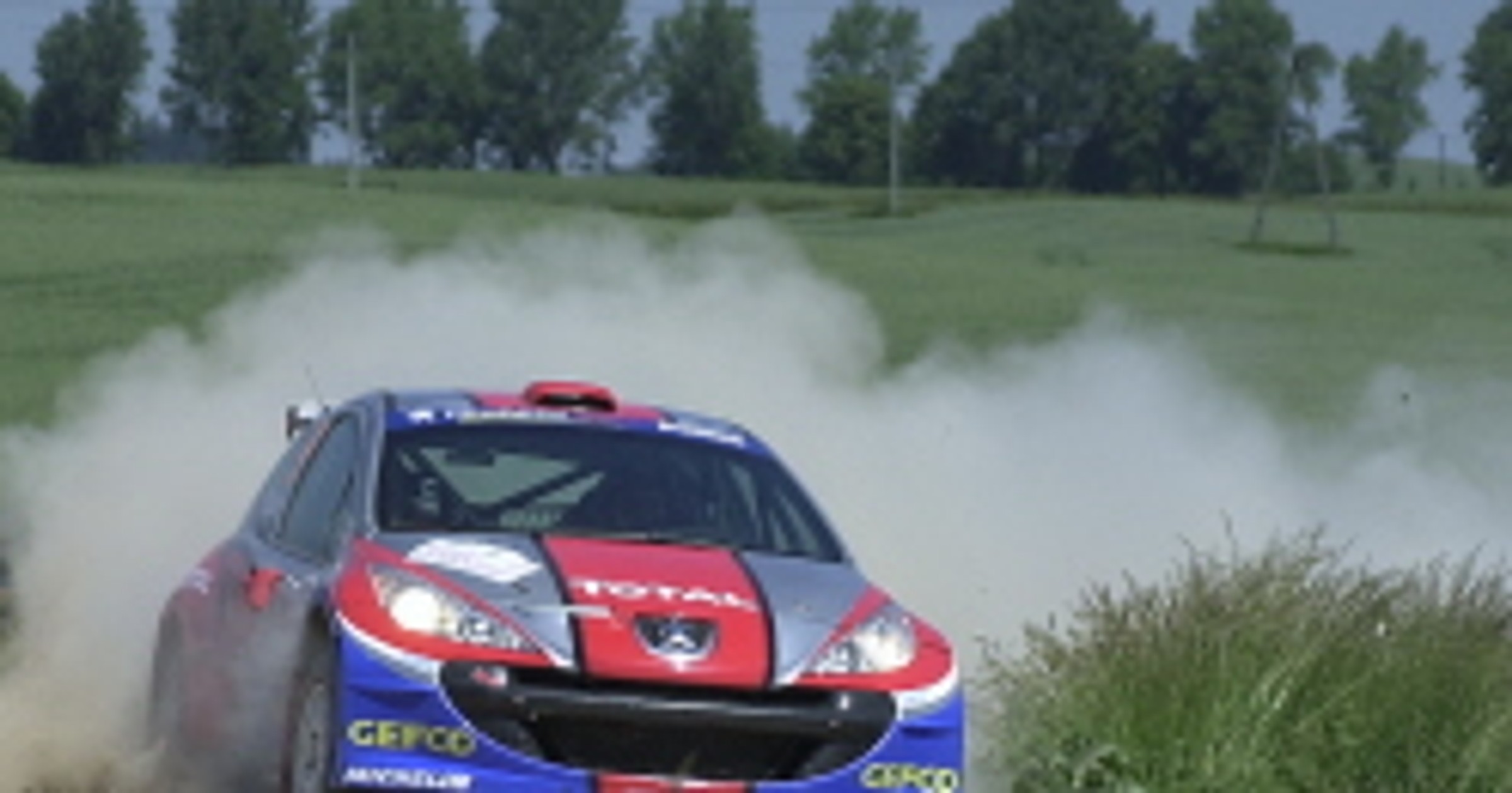 Rajd Orlen 2007: Bryan Bouffier w Peugeocie 207 Super 2000 ma mocnych rywali