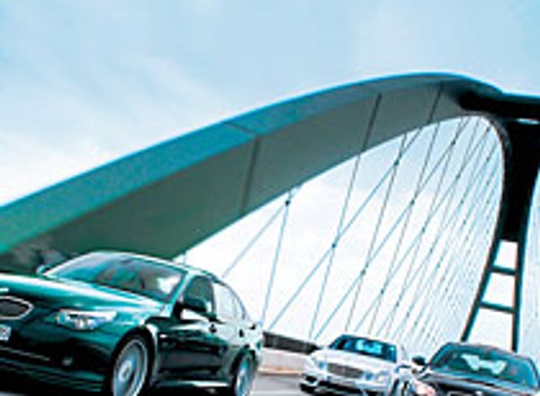 Test porównawczy: Alpina B5 kontra BMW M5 kontra Mercedes-Benz E 63 AMG
