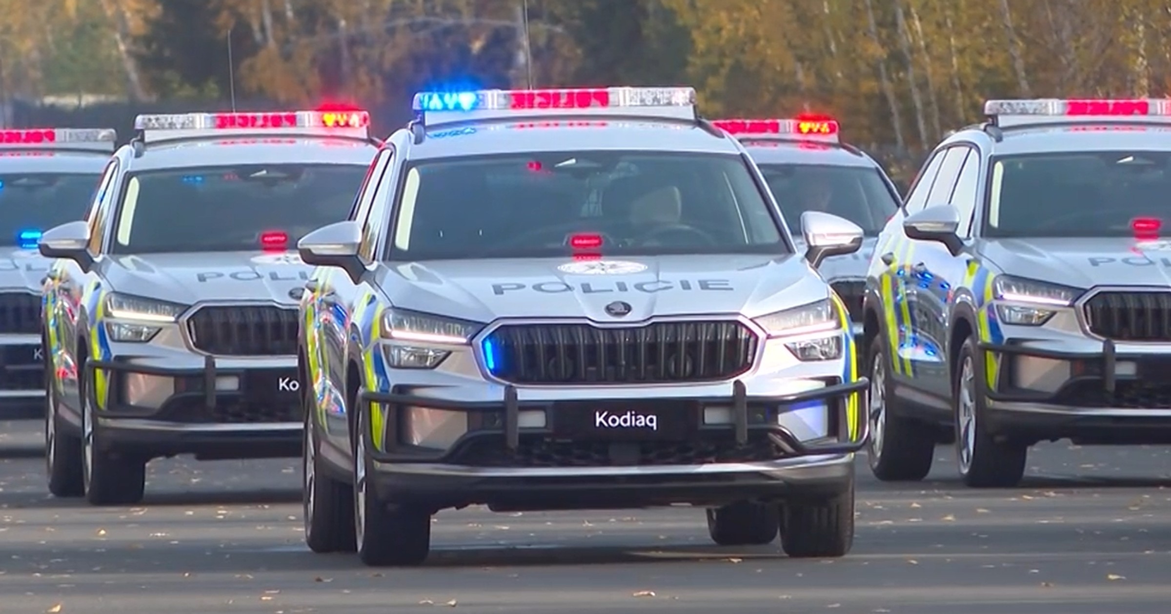 Skoda Kodiaq w czeskiej policji