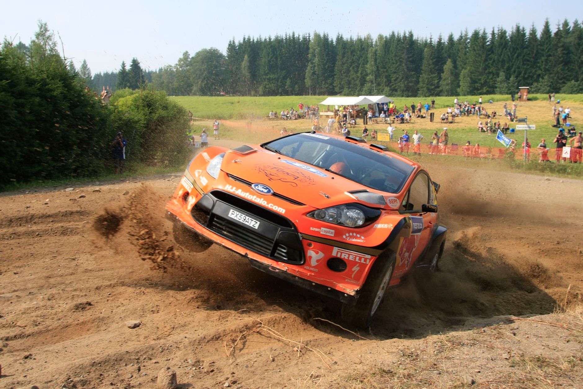 Rajd Finlandii 2010: Solberg przed Hirvonenem (prolog, wyniki, galeria Rallyworld©Willy Weyens)