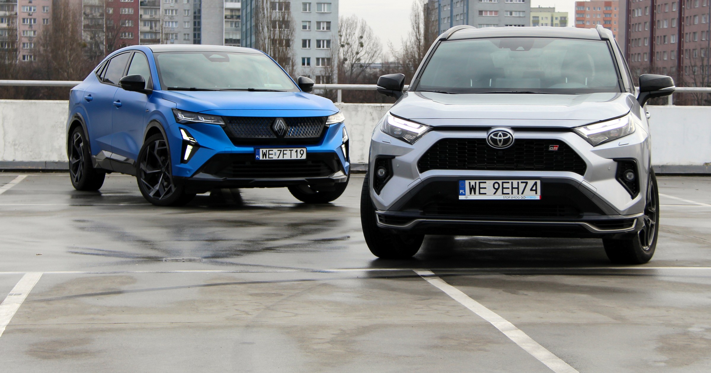Renault Rafale E-Tech 300 i Toyota RAV4 Plug-In Hybrid