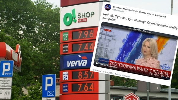 Magdalena Ogórek zszokowała media. Jej zdaniem wysokie ceny paliw chronią Polskę