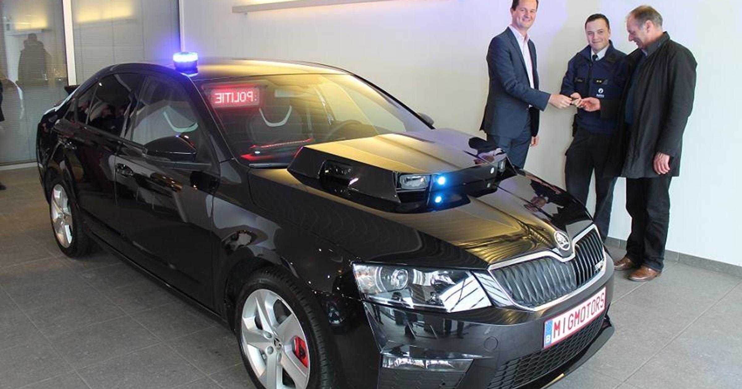 Skoda Octavia dla belgijskiej policji