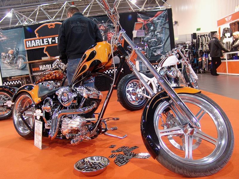 MOTOCYKL-EXPO 2007: cudowne maszyny i piękne dziewczyny (fotogaleria)