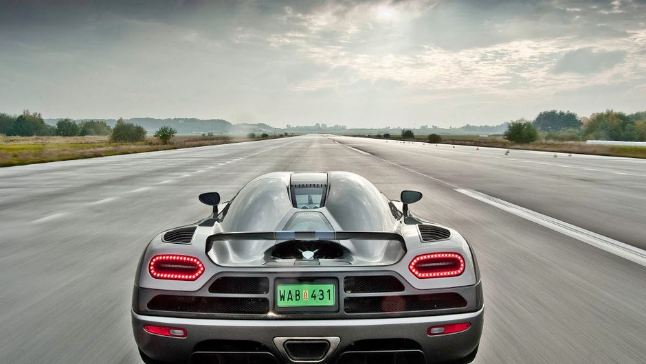 Koenigsegg Agera R z rekordem Guinnessa
