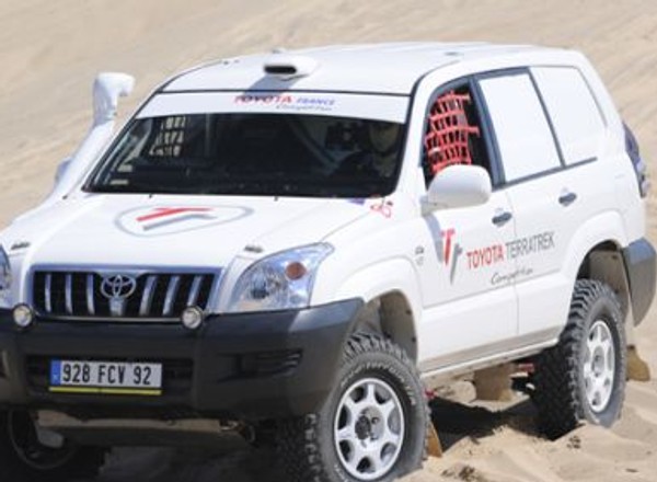 Toyota - Przygotowania do Dakaru