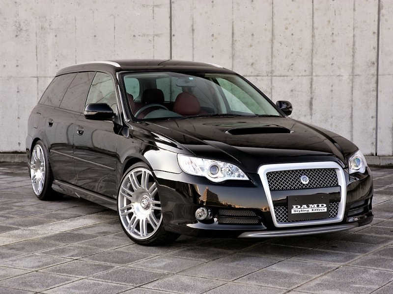 DAMD przygotował pakiet BlackXMetal dla Subaru Legacy kombi