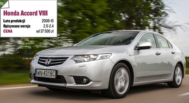 Używana Honda Accord - nieźle wygląda i bardzo wolno się starzeje!
