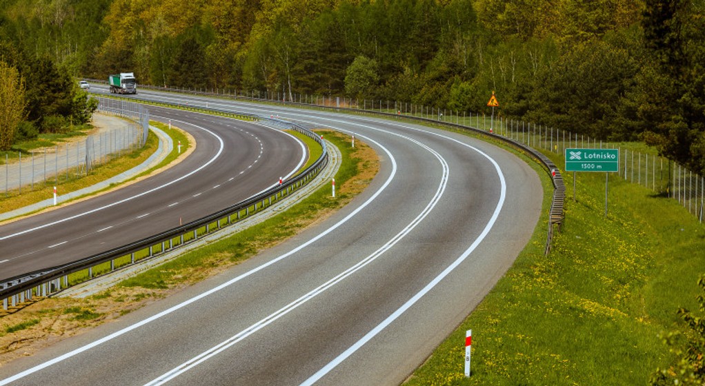 Droga S1 do lotniska Katowice