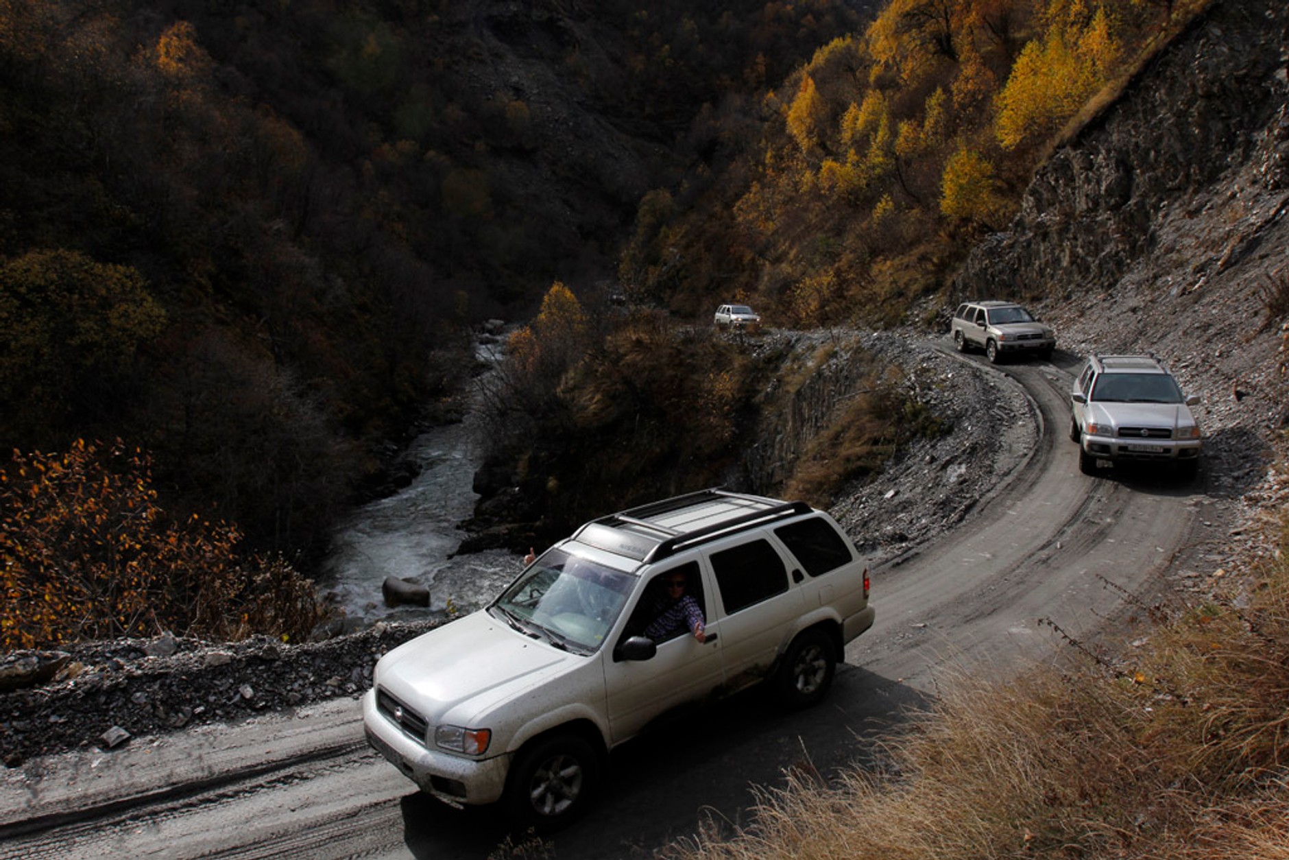 Auto Świat 4x4 Expedition: toast za Gruzję