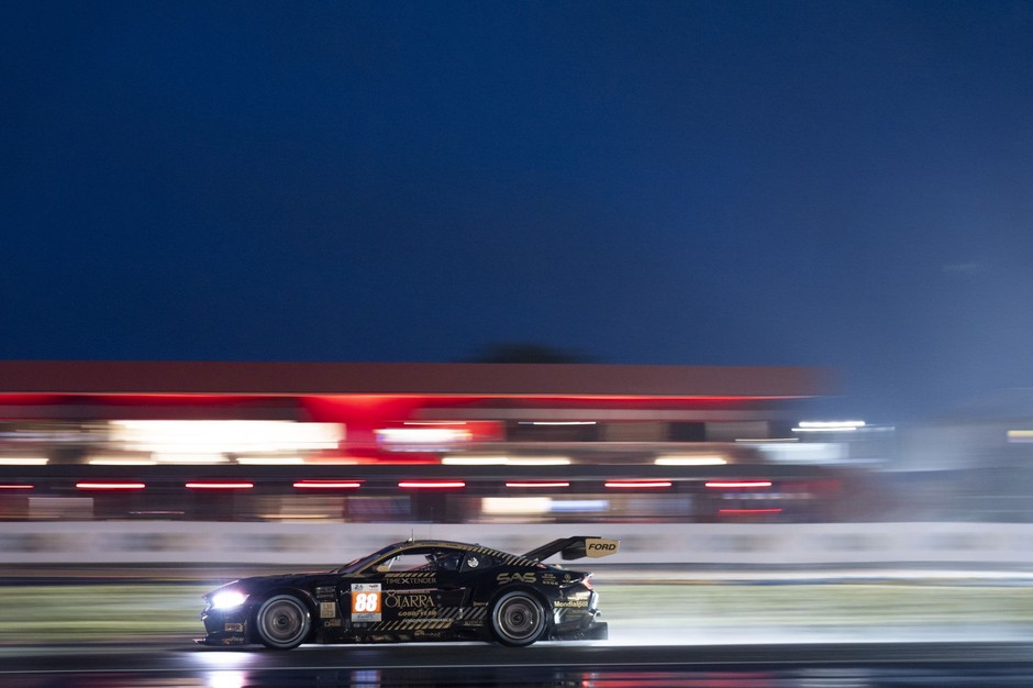 Ford Mustang GT3 podczas wyścigu 24h Le Mans 2024