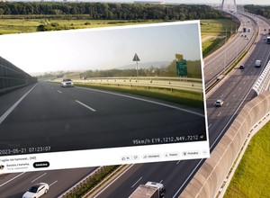 "Szef z mercedesa" nawet nie próbował hamować. Internauci nie mają litości [WIDEO]
