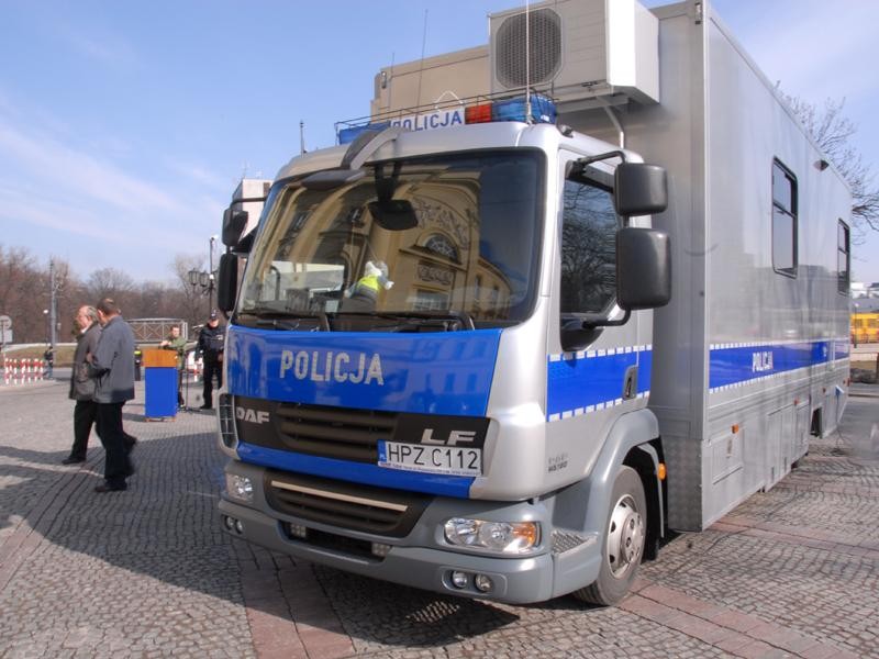 Mobilny posterunek policji