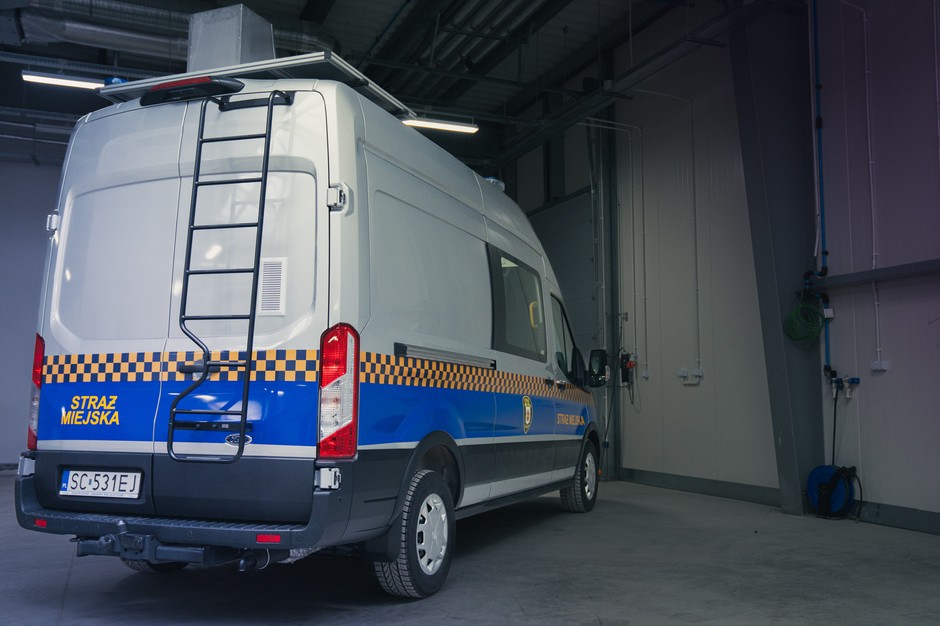 Specjalistyczny Ford Transit dla Straży Miejskiej